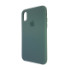 Чохол Copy Silicone Case iPhone X/XS Wood Green (58) - 2