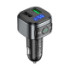 FM-модулятор Hoco E67 2 USB QC,Black - 3