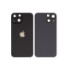 Задня кришка для iPhone 13 mini, із склом камери, Small Hole, Black - 1