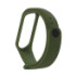 Ремінець для фітнес браслету Mi Band 3/4 (Silicon) Dark Green - 2