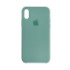 Чохол Copy Silicone Case iPhone X/XS Marina Green (44) - 2