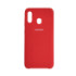 Чохол Silicone Case for Samsung A30 Red (14) - 1