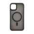 Чохол Stiff Cover Colorful Matte with Magsafe iPhone 12/12 Pro Black - 1