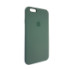 Чохол Copy Silicone Case iPhone 6 Wood Green (58) - 1