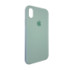 Чехол Copy Silicone Case iPhone XR Mist Green (17) - 1
