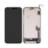 Дисплейний модуль для iPhone 14 Plus, High Copy, без мікросхеми, OLED, GX OEM hard, Black - 1