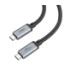 Кабель Hoco US05 USB4 8K Type-C to Type-C PD 100W 1m,Black - 1