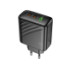 Мережевий зарядний пристрій Hoco CS26A, 2xType-C, 1xUSB-A, PD 45W, QC 3.0, Black - 9