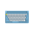 Безпровідна клавіатура і миша Fantech Go WK897, Blue - 11