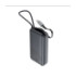 Універсальна мобільна батарея Acefast M32, 35W, Cable Type-C, 10000mAh, Metal Gray - 3