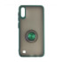 Чехол Totu Copy Ring Case Samsung A10 Green+Black - 4