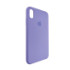 Чохол Copy Silicone Case iPhone XS Max Light Violet (41) - 1