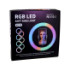 Кільцева лампа RGB MJ26 26cm Black - 8
