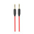 Кабель AUX Hoco UPA11, Jack 3.5 mm to Jack 3.5 mm, 1m, Red - 1