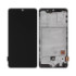 Дисплейний модуль для Samsung A415 Galaxy A41, з рамкою, High Copy, OLED, Black - 1