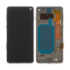 Дисплейний модуль для Samsung G973 Galaxy S10, з рамкою, Original Ref., Black - 1