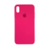 Чохол Copy Silicone Case iPhone XS Max Hot Pink (47) - 3