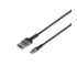 Кабель Baseus Cafule Cable (special edition), Lightning 1m, 2.4A, Gray-Black - 1