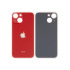 Задня панель корпуса для iPhone 13 mini, червона, не потрібно знімати скло камери, big hole - 1