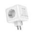 Мережевий подовжувач Borofone BAC10, 3xSocket/1xType-C/3xUSB-A, PD 20W, QC 3.0, White - 5