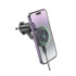 Автотримач Hoco HW6, Wireless Charging MagSafe, 15W, Dark Gray - 9