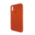 Чохол Copy Silicone Case iPhone X/XS Orange (13) - 2