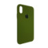 Чохол Copy Silicone Case iPhone X/XS Dark Green (48) - 1