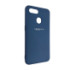 Чохол Silicone Case for Oppo A12\A7 Cobalt Blue (40) - 2