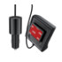 Автомобільний зарядний пристрій Acefast B8 LCD Display, HUB Charger, Black - 2