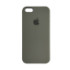 Чохол Copy Silicone Case iPhone 5/5s/5SE Dark Olive (34) - 2