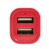Автомобільний Зарядний Пристрій Konfulon C17 Dual USB, 2A, Red - 2