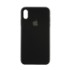 Чохол Copy Silicone Case iPhone XS Max Black (18) - 3