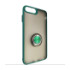 Чохол Totu Copy Ring Case iPhone 6/7/8 Plus Green+Black - 1