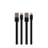 Кабель Remax RC-062i Tengy Lightning 2pcs (1m+0.16m) Black - 2