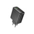 Мережевий зарядний пристрій Hoco CS27A, 3xType-C, 1xUSB-A, PD 67W, QC 3.0, Black - 1
