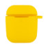 Silicone Case for AirPods With Lock Yellow - 1