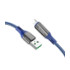 Кабель Hoco S51 Extreme, Lightning, 1.2m, 2.4A, Blue - 6