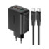 Мережевий зарядний пристрій Acefast A13 PD 65W, 2xUSB-C,1xUSB-A, Cable Type-C to Type-C Black - 6