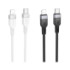 Кабель Hoco X109 Silicone, Type-C to Lightning, PD 27W, 1m, White - 2