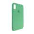 Чохол Copy Silicone Case iPhone X/XS Sea Green (50) - 1