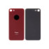 Задня панель корпуса для iPhone 8, червона, потрібно зняти скло камери, small hole - 1