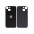 Задня панель корпуса для iPhone 13 mini, чорна, не потрібно знімати скло камери, big hole, midnight - 1
