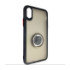 Чехол Totu Copy Ring Case iPhone X/XS Black+Red - 1