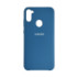 Чохол Silicone Case for Samsung A11/M11 Cobalt Blue (40) - 1
