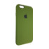 Чохол Copy Silicone Case iPhone 6 Dark Green (48) - 1