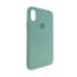 Чохол Copy Silicone Case iPhone X/XS Marina Green (44) - 1