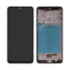 Дисплейний модуль для Samsung A315 Galaxy A31, з рамкою, High Copy, OLED, Black - 1