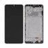 Дисплейний модуль для Samsung A225 Galaxy A22, з рамкою, Original PRC, Black - 1