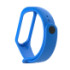 Ремінець для фітнес браслету Mi Band 3/4 (Silicon) Blue - 2