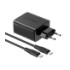 Мережевий зарядний пристрій Acefast A13 PD 65W, 2xUSB-C,1xUSB-A, Cable Type-C to Type-C Black - 3